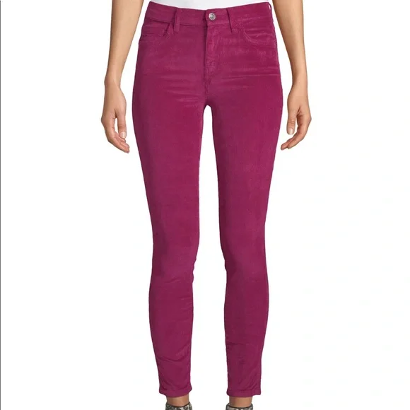 SOLD (on eBay): Current/Elliott The Stiletto Corduroy Skinny Jeans Pink, Sz 25 - Picture 5 of 5
